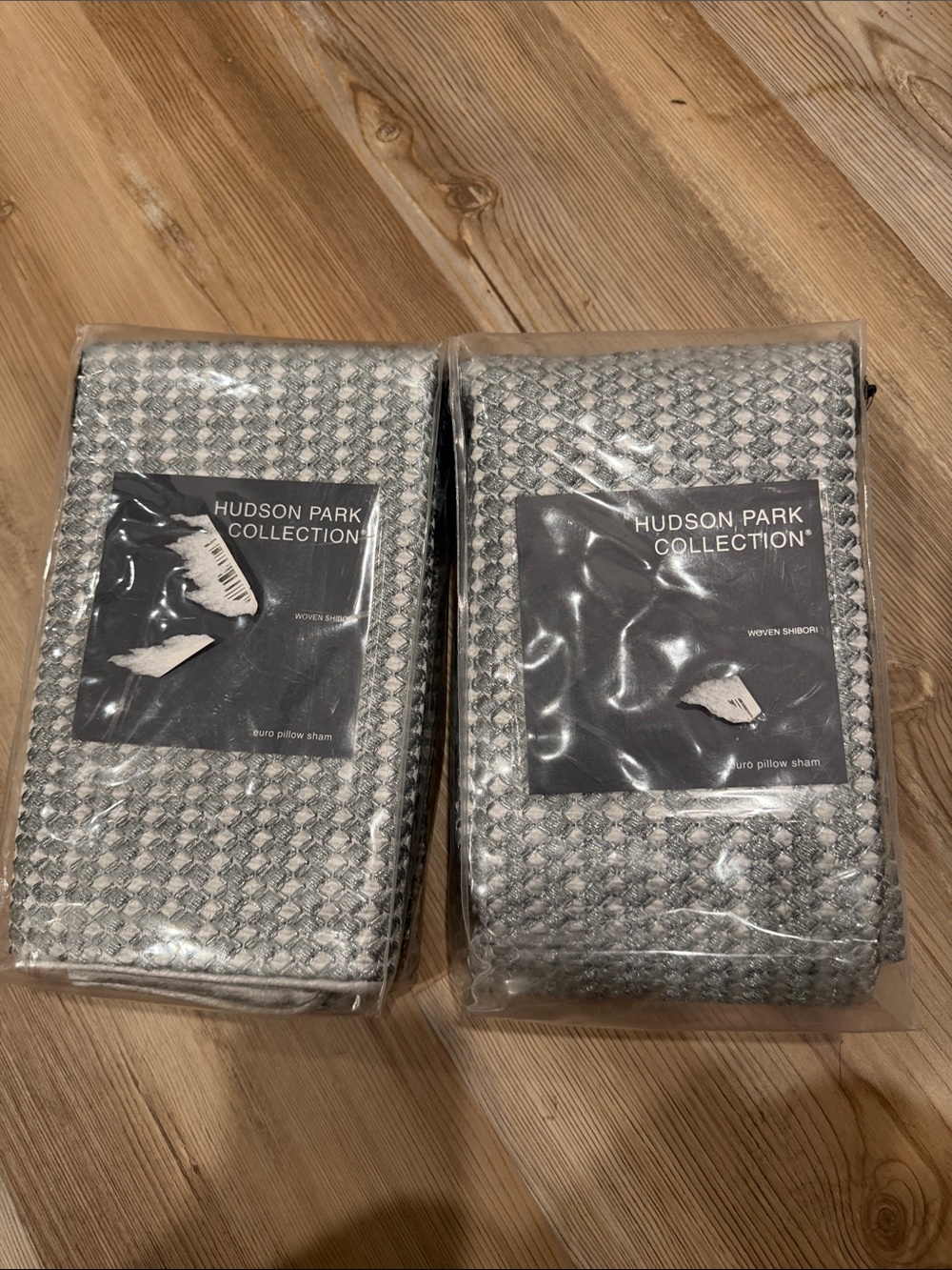 Hudson park euro pillow sham 2 pack  26x26